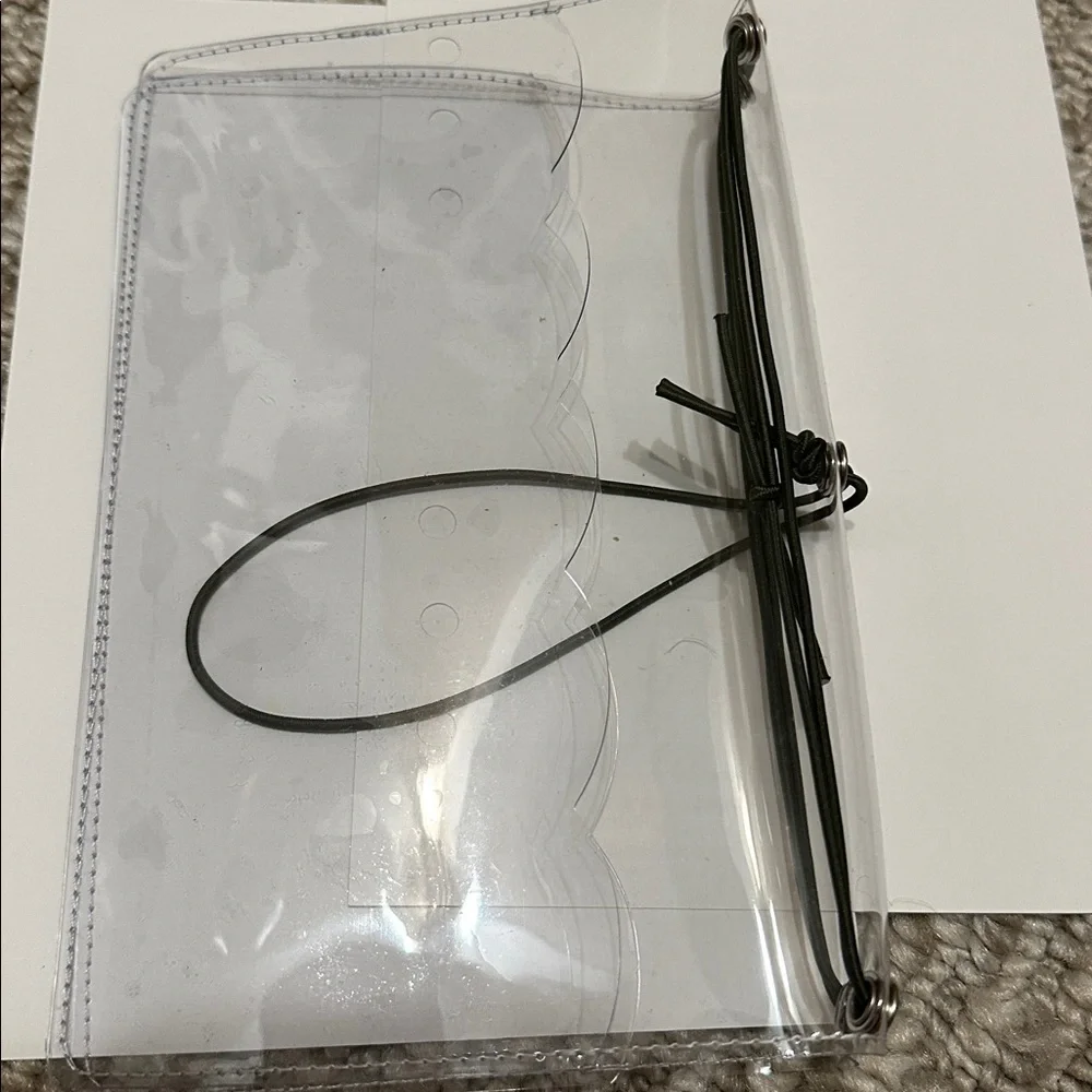 B6 slim Handmade All clear Jelly planner -Etsy